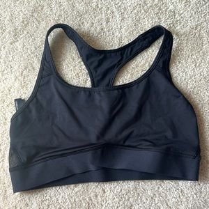 Black Victorias Sport Bra
